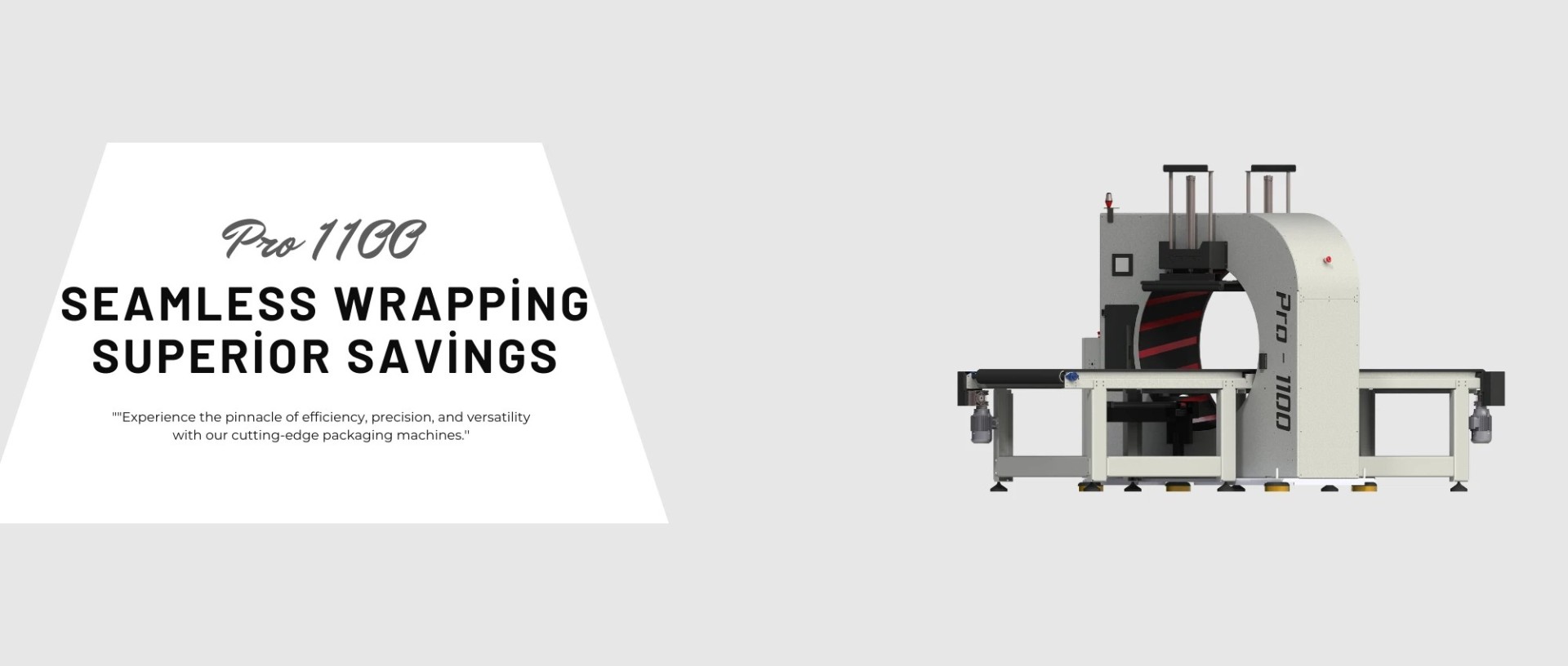 Revolutionizing Packaging with Dynawrap's Pro 1100 Orbital Wrapper